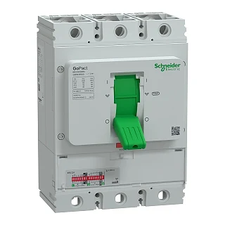 Schneider Electric G80N3E630 GoPact Şalter 800, 3P3D 50kA AC 630A Elektronik Açma Üniteli, Ayar Sahalı