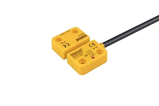 EMAS SMS21RC2-S15 Plastik Sağ Çıkış 2NC 5mm LED'li 2m Kablolu 22 mm Manyetik Kapı Switch