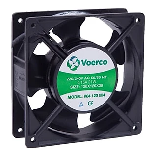 ÇETİNKAYA V04 120 006 V04 120 006 120x120x38 Rulmanlı 220V AC 0.13A 20W 2800 RPM 163M3/H Kapasiteli Fan (temsili görsel)