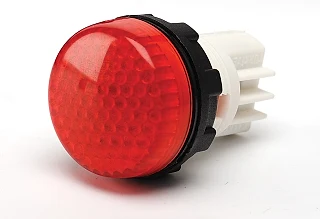 EMAS S222LK S Serisi Plastik LED'li 230V AC Kırmızı 22 mm Sinyal