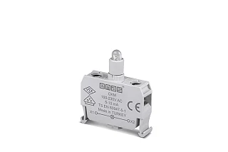 EMAS CKM Yedek LED'li 100-230V AC Mavi Sinyal Blok Kumanda Kutusu için (C Serisi)