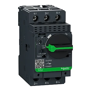 Schneider Electric GV2P02 TeSys GV2-Devre kesici-termal manyet - 0,16...0,25 A - vida kelepçesi terminalleri