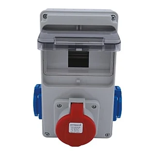 ÇETİNKAYA ÇP 6020 ÇP 6020 130x240x105 Makine Prizi 3×25 ön+Pano Prizi 1×16 yan (2) ABS Kutusu (temsili görsel)