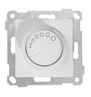 Mutlusan 2200 444 0201 Rita Mek+Tuş RL Işıklı Dimmer 1000W Beyaz