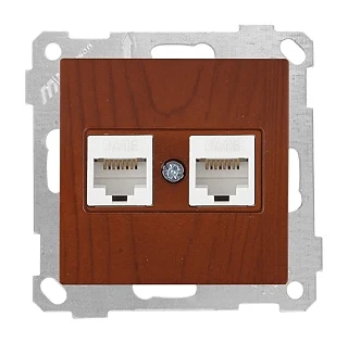 Mutlusan 2100 141 0156 Data Prizi 2*RJ45 CAT6 Kiraz