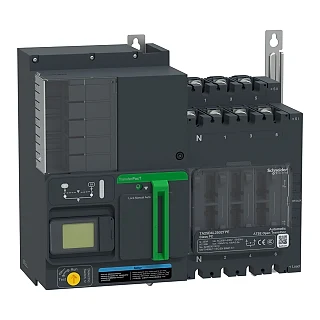 Schneider Electric TA25D4L1002TPE TransferPacT Active Otomatik, 100A, 230V, 4P, LCD, 250A kasa için (temsili görsel)
