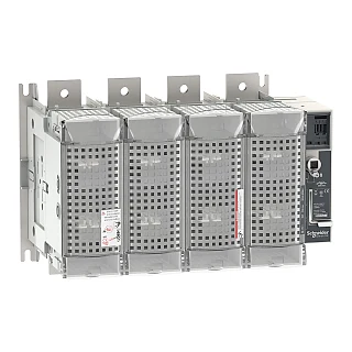 Schneider Electric LV481454 Anahtar bağlantı kesici sigorta, FuPacT GSD630, 630 A, 4 kutuplu, sigorta tipi DIN NH3, ön ve sağ taraf kontrolü