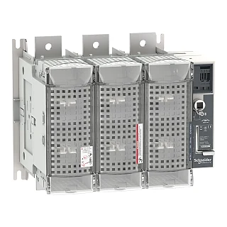 Schneider Electric LV481453 Anahtar bağlantı kesici sigorta, FuPacT GSD630, 630 A, 3 kutuplu, sigorta tipi DIN NH3, ön ve sağ taraf kontrolü