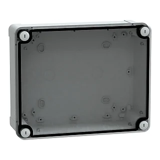 Schneider Electric NSYTBS24198T ABS kutu IP66 IK07 RAL7035 Dah.H225W175D80 Har.H241W194D87 Şeffaf kapak H20