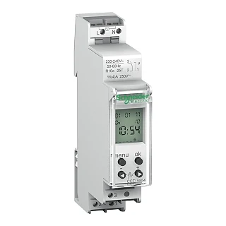 Schneider Electric CCT15854 Acti 9 IHP 1 Kanal Dijital Zaman Saati - 24 Saat + 7 Gün