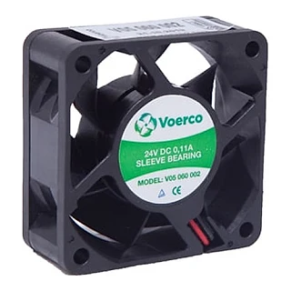 ÇETİNKAYA V05 060 001 V05 060 001 60x60x25 Bilezikli 12V DC 0.19A 2.4W 4500 RPM 37 M3/H Kapasiteli Fan (temsili görsel)