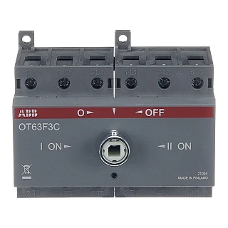 ABB 1SCA105338R1001 OT63F3C Transfer Şalteri (I-0-II)