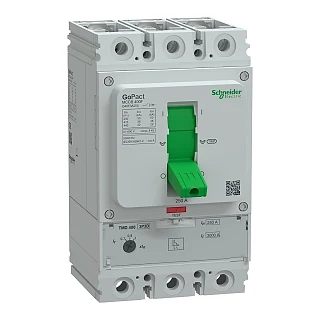 Schneider Electric G40F3A250 GoPact Şalter 400, 3P3D 36kA AC 250A TMD Ayar Sahalı