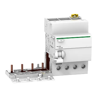 Schneider Electric A9V41463 Vigi iC60 - toprak kaçağı eklenti bloğu - 4P - 63A - 30mA - AC tip (temsili görsel)