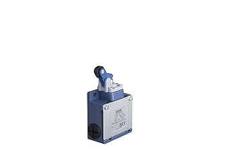 EMAS L53K13MIP411 L53 Metal Gövde 14 mm Plastik Makaralı Manivela Ani Hareketli 1NO+1NC Sınır Şalter