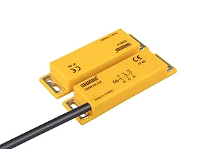 EMAS SMB30LC2-B15 Plastik Sol Çıkış 2NC+1NO 5mm 2m Kablolu 78 mm Manyetik Kapı Switch