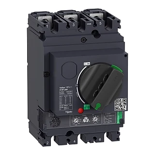 Schneider Electric GV5P220F Motor devre kesici, TeSys GV5, 3P, 220A, Icu 36kA, termal manyetik