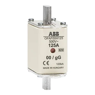ABB 1SCA022627R1630 OFAF00H125 NH Bıçaklı Sigorta