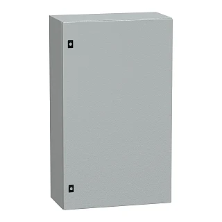 Schneider Electric NSYCRN106300 Spacial CRN düz kapı, montaj plakasız. H1000xW600xD300 IP66 IK10 RAL7035