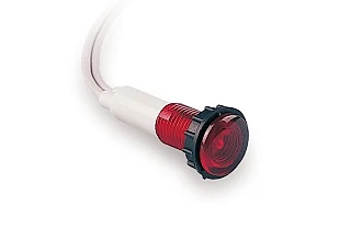 EMAS S100LK S Serisi Plastik LED'li 230V AC Kırmızı 10 mm Sinyal