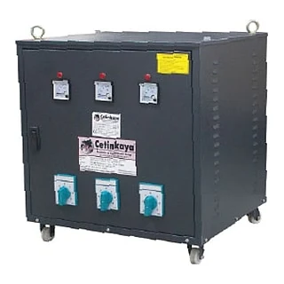 ÇETİNKAYA S12 A30 00 S12 A30 00 225/3800V 15 Kva 5 Kademeli Alüminyum Sargılı Trifaze Regülatör (temsili görsel)
