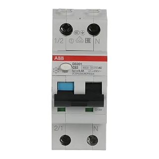 ABB 2CSR255080R3324 DS201 C32 AC300 Kaçak Akım Koruma Rölesi (RCBO)