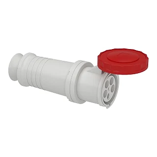 Schneider Electric 81495 PratiKa Uzatma Prizi, serbest - düz - 5*125 A - 3P + N + E - 380...415 V AC - IP67