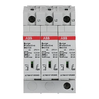 ABB 2CTB815710R1800 OVR T1-T2 3L 12.5-275s P QS Parafudr