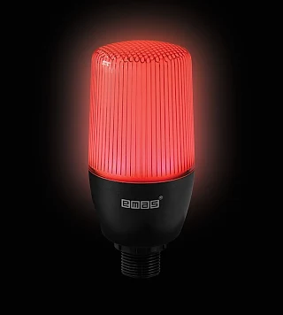 EMAS IF5M012XM05 IF Serisi Çok Renkli 12V AC/DC Sabit Anahtar Kontrollü M22 Vidalı LED İkaz 55mm