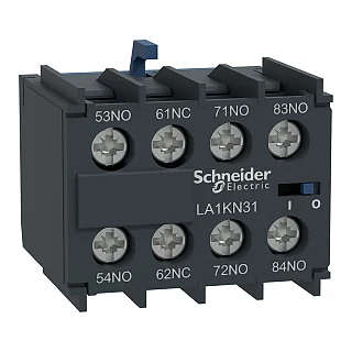 Schneider Electric LA1KN31 TeSys K - Yardımcı kontak bloğu - 3 NA + 1 NK - vida kelepçesi terminalleri