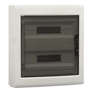 ÇETİNKAYA ÇP 30936-1 ÇP 30936-1 465x505x108 ABS S.Ü. 36’li (2×18) Şeffaf Kapaklı Sig. Kutusu – Klemensli