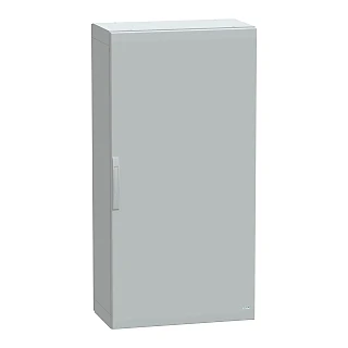 Schneider Electric NSYPLA1574G Yer standı polyester kutu, Thalassa PLA, düz kapı, tamamen mühürlü, 1500x750x420mm, IP65, IK10