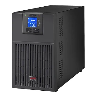 Schneider Electric SRV3KI-E APC Easy UPS On-Line, 3kVA/2700W, Kule, 230V, 6x IEC C13 + 1x IEC C19 çıkışları, Akıllı Kart Yuvası, LCD