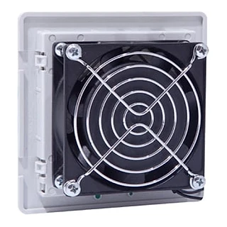 ÇETİNKAYA V01 110 001 V01 110 001 110×110 80x80x38 230V-50/60Hz 34M3/H Fanlı Menfez (temsili görsel)