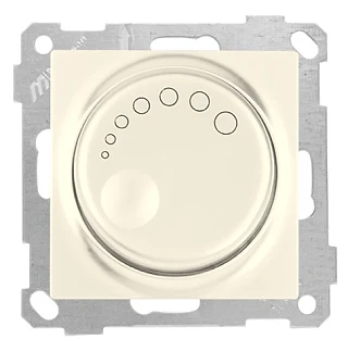 Mutlusan 2100 444 0202 RL Işıklı Işık Ayarlayıcı Dimmer 1000W Krem