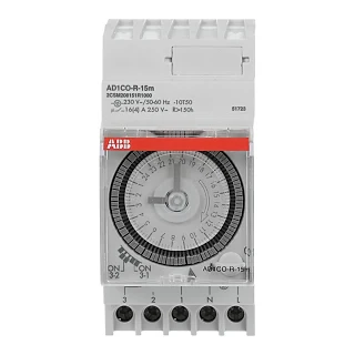ABB 2CSM208151R1000 AD1CO-R-15m Analog Zaman Saati