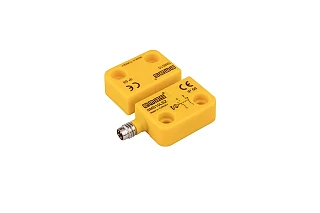 EMAS SMS10LSZ-S15 Plastik Sol Çıkış 1NC+1NO 5mm M8*4 Konnektör 22 mm Manyetik Kapı Switch