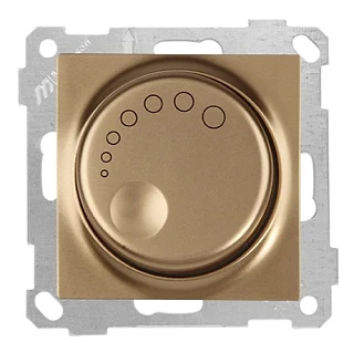 Mutlusan 2100 440 0280 Işıklı Işıkayar. Dımmer 600W Antik Altın