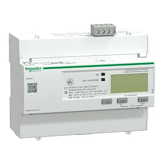 Schneider Electric A9MEM3365 iEM3365 kWh Ölçer- 125 A - BACnet - 1 Dijital G -1 Dijital Ç - Çoklu Tarife
