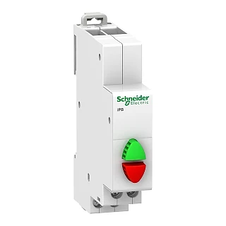 Schneider Electric A9E18034 Acti9 iPB 1NA-1NK gri/gri çift basmalı düğme