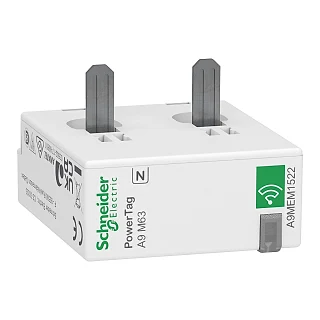 Schneider Electric A9MEM1522 Wireless enerji sensörü otomatik sigorta üstten/alttan montaj