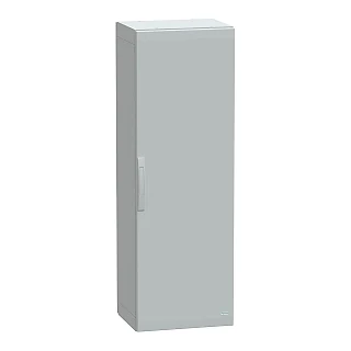 Schneider Electric NSYPLA1554G Yer standı polyester kutu, Thalassa PLA, düz kapı, tamamen mühürlü, 1500x500x420mm, IP65, IK10