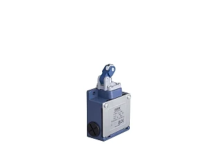 EMAS L53K13MIM311 L53 Metal Gövde 14 mm Metal Makaralı Manivela Ani Hareketli 1NO+1NC Sınır Şalter
