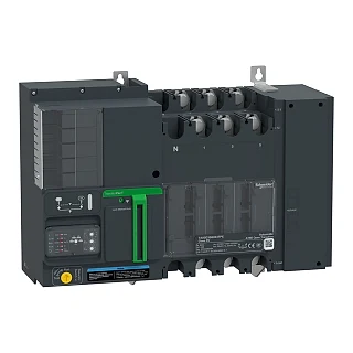 Schneider Electric TA80D3S8004TPE Otomatik Transfer Şalteri, TransferPacT, 800A, 400V, 3P,döner mekanizma, 800A Kasa için