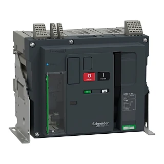 Schneider Electric MTZ240_H12E3PMFHH Devre Kesici, MasterPacT MTZ2 40H1 Sabit, 3P, 4000A, 66KA/440VAC, MicroLogic 2.0E Aktif, Manuel
