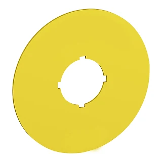 ABB SK615546-8 70 mm diameter legend plate for emergency stop accessories, without text Etiket Plakası