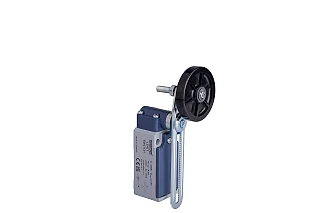 EMAS L51K13MEL123A L51 Metal Gövde 50 mm Lastik Ayarlanabilir Kollu Makara Ayarlı Makara Ani Hareketli 1NO+1NC Sınır Şalter (temsili görsel)