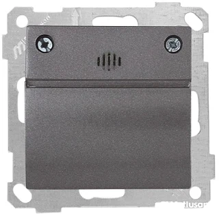 Mutlusan 2100 450 0195 Mek+Tuş Energy Saver Gecikmesiz Işıklı Füme