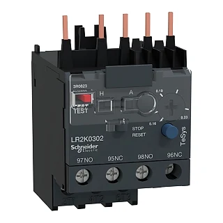 Schneider Electric LR2K0302 TeSys K - Diferansiyel Termal Aşırı Yük Röleleri - 0,16...0,23 A - Sınıf 10A