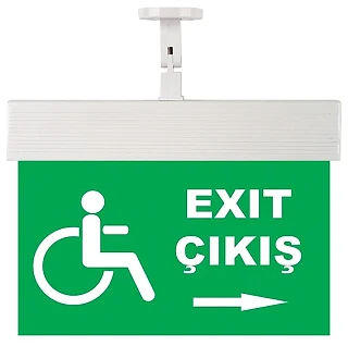 Mutlusan 102 038 000856 CEXA-8-56 Exıt-Acil Aydınlatma Armatürü